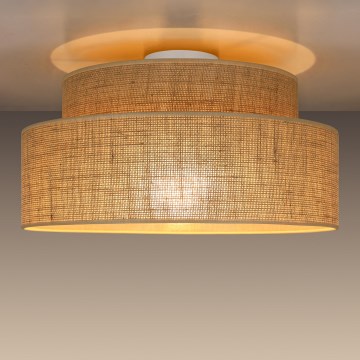 Stropní svítidlo BOHO 1xE27/60W/230V béžová