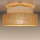 Stropní svítidlo BOHO 1xE27/60W/230V pr. 40 cm krémová/béžová
