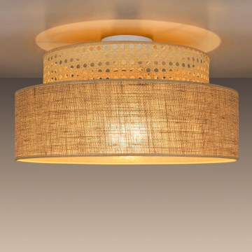 Stropní svítidlo BOHO 1xE27/60W/230V ratan