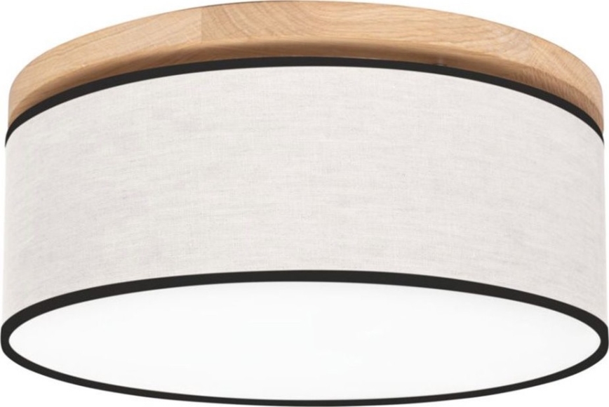 Stropní svítidlo BOHO 2xE27/25W/230V pr. 38 cm dub