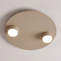 Stropní svítidlo BOLX 2xGX53/10W/230V béžová