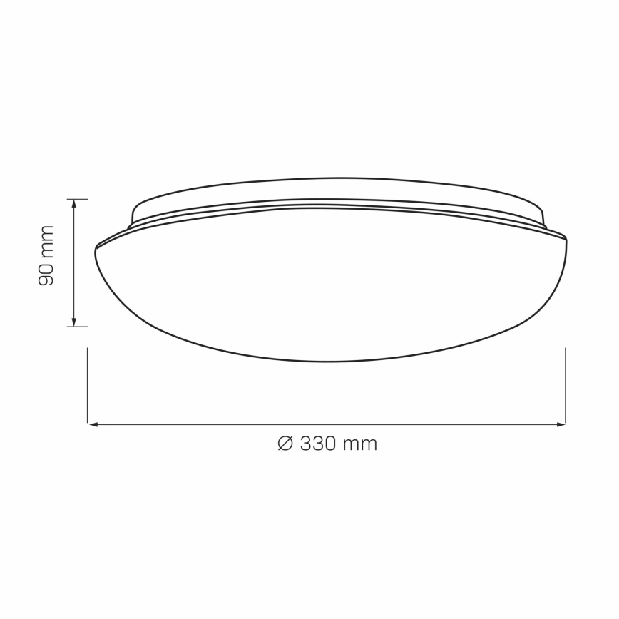 Stropní svítidlo BONIFACY 2xE27/20W/230V pr. 33 cm bílá