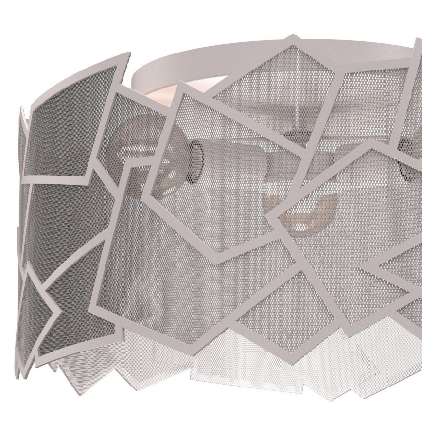 Stropní svítidlo CAMO 3xE27/15W/230V pr. 49,5 cm béžová