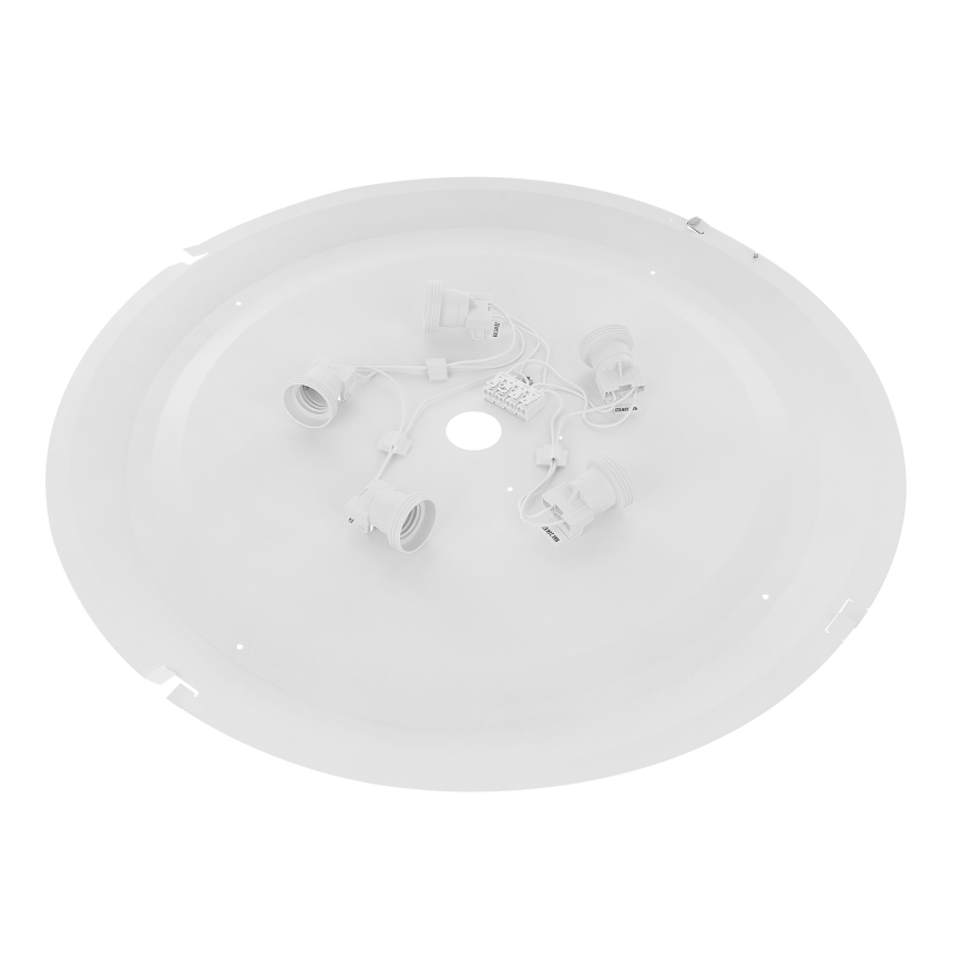 Stropní svítidlo CLEO 5xE27/24W/230V pr. 60 cm černá