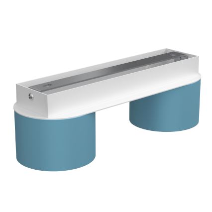 Stropní svítidlo DIXIE 2xGX53/11W/230V modrá