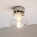 Stropní svítidlo ELIAS 1xE14/5W/230V pr. 13 cm matný chrom/čirá