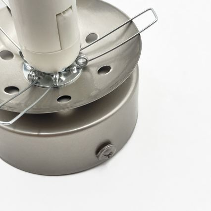 Stropní svítidlo ELIAS 1xE14/5W/230V pr. 13 cm matný chrom/čirá