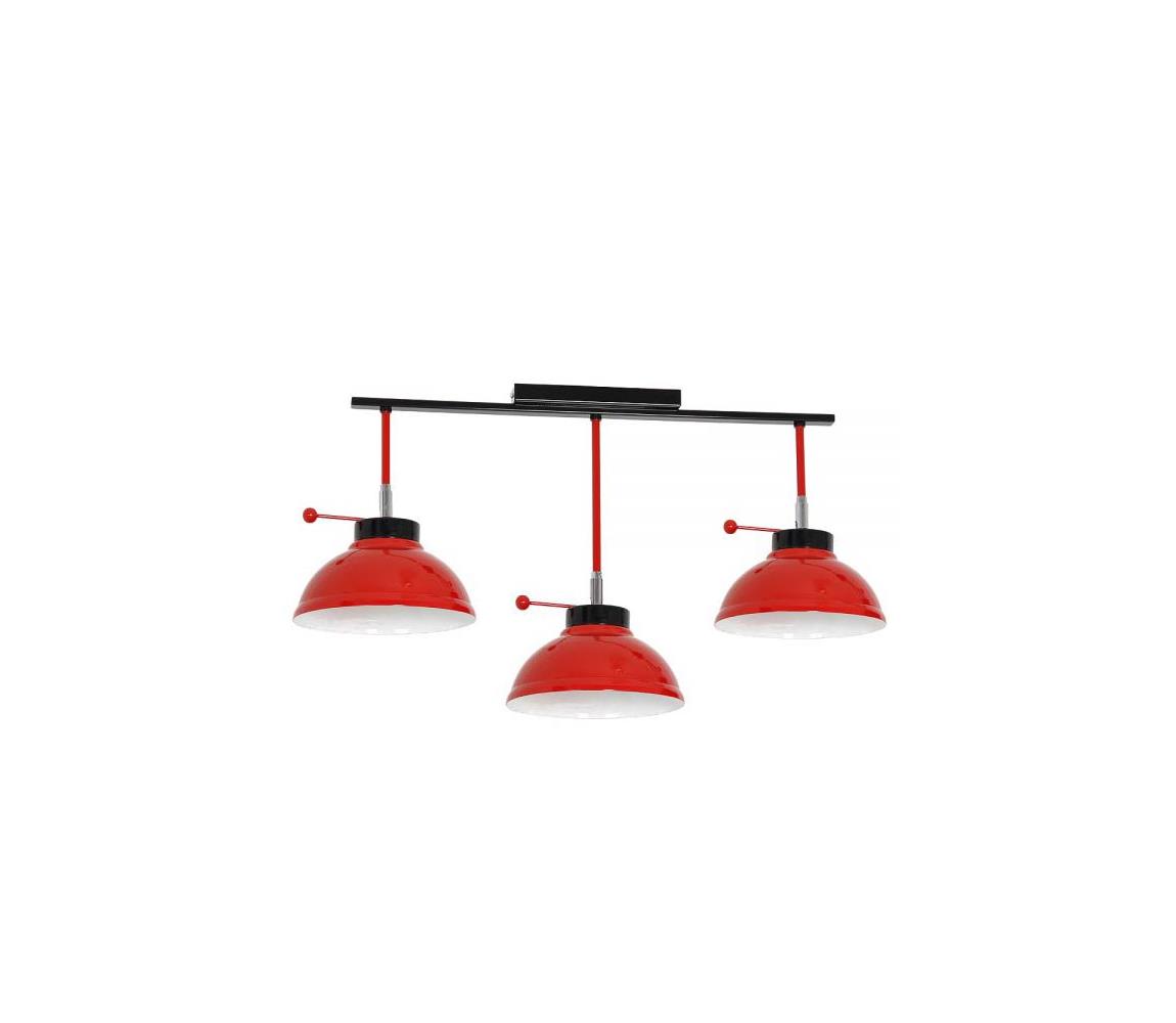 Luminex Stropní svítidlo FACTOR RED 3xE27/60W/230V LU6151