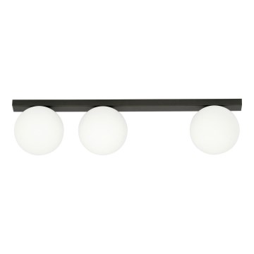 Stropní svítidlo FIT 3xE14/10W/230V černá/bílá