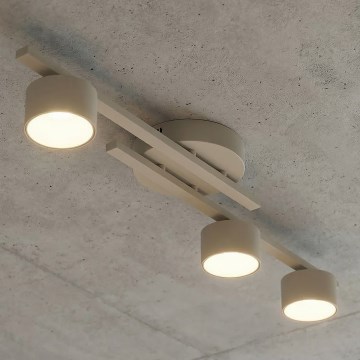 Stropní svítidlo FRAGMENT 3xGX53/12W/230V béžová