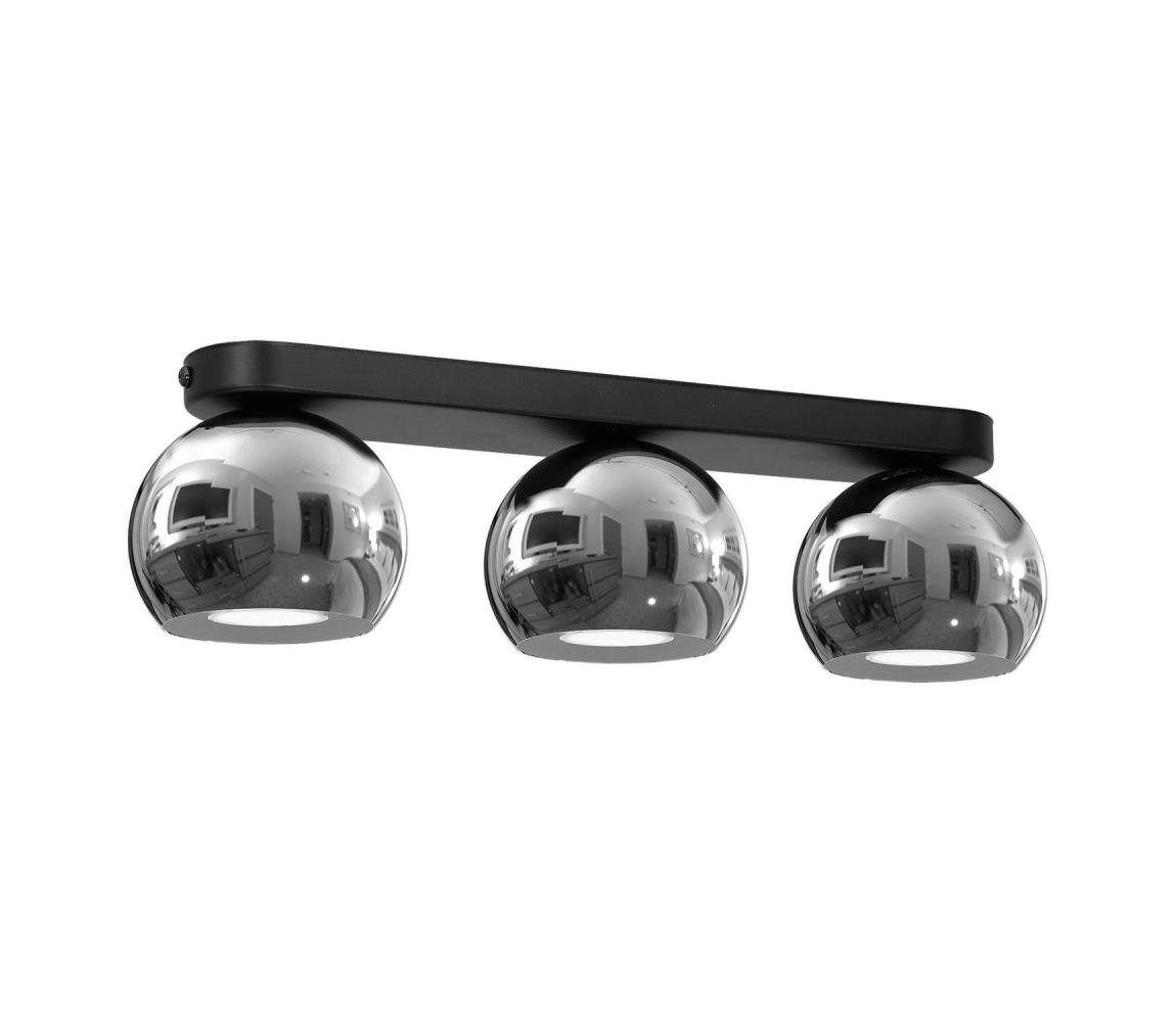 Luminex Stropní svítidlo GALAXY 3xGU10/8W/230V černá LU3248