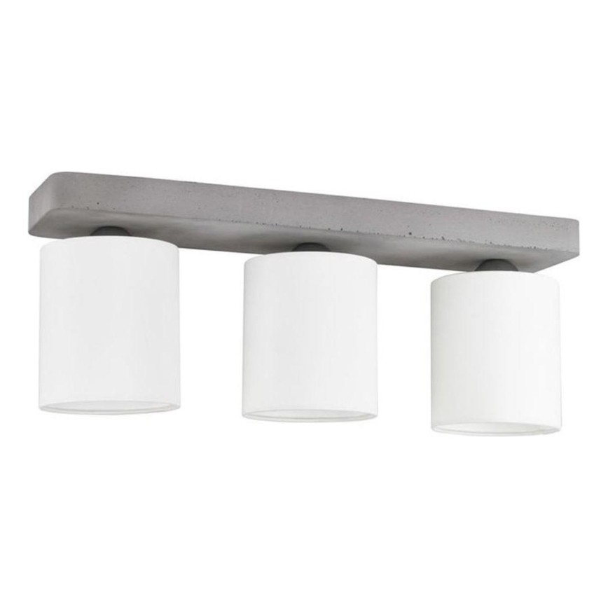 Stropní svítidlo GENTLE 3xE27/25W/230V beton