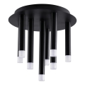 Stropní svítidlo GLAM 9xG9/8W/230V černá