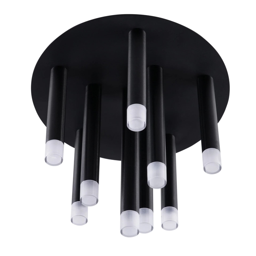 Stropní svítidlo GLAM 9xG9/8W/230V černá
