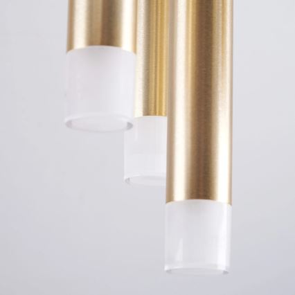 Stropní svítidlo GLAM 9xG9/8W/230V zlatá