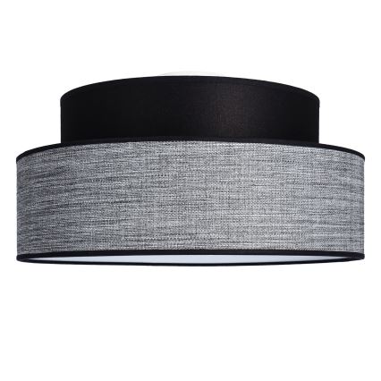 Stropní svítidlo GRACE 1xE27/60W/230V černá/šedá