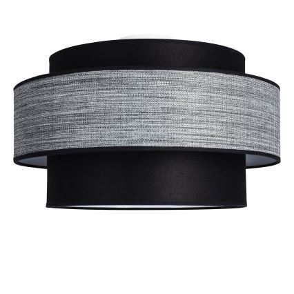 Stropní svítidlo GRACE 1xE27/60W/230V černá/šedá
