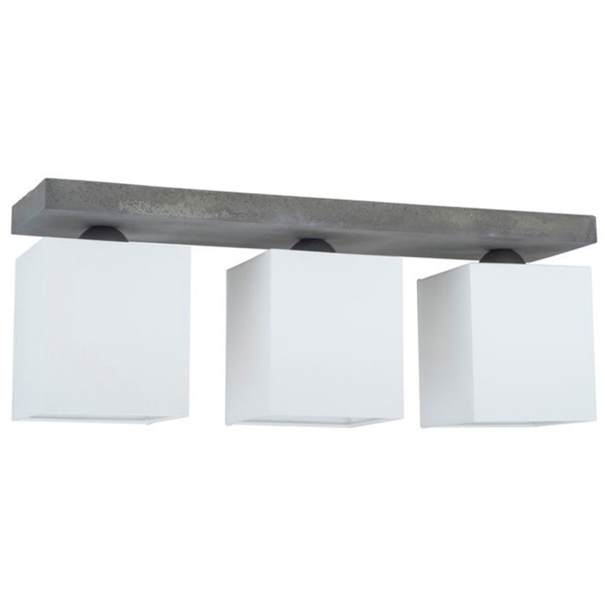Stropní svítidlo GREAT 3xE27/25W/230V beton