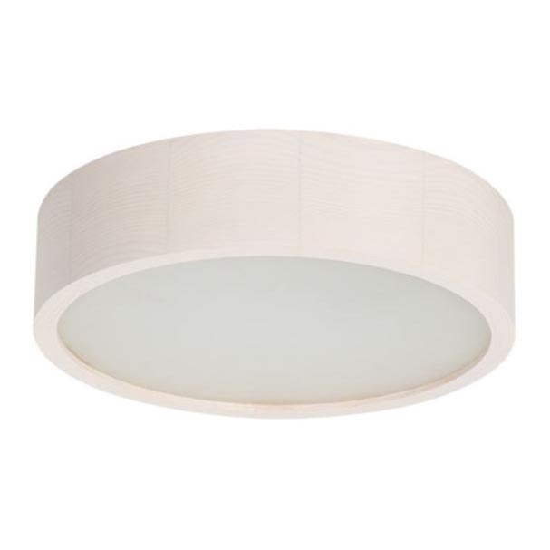 Stropní svítidlo JASMIN 1xE27/20W/230V pr. 27,5 cm bílý dub