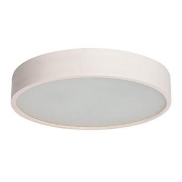 Stropní svítidlo JASMIN 3xE27/20W/230V pr. 47,5 cm bílý dub