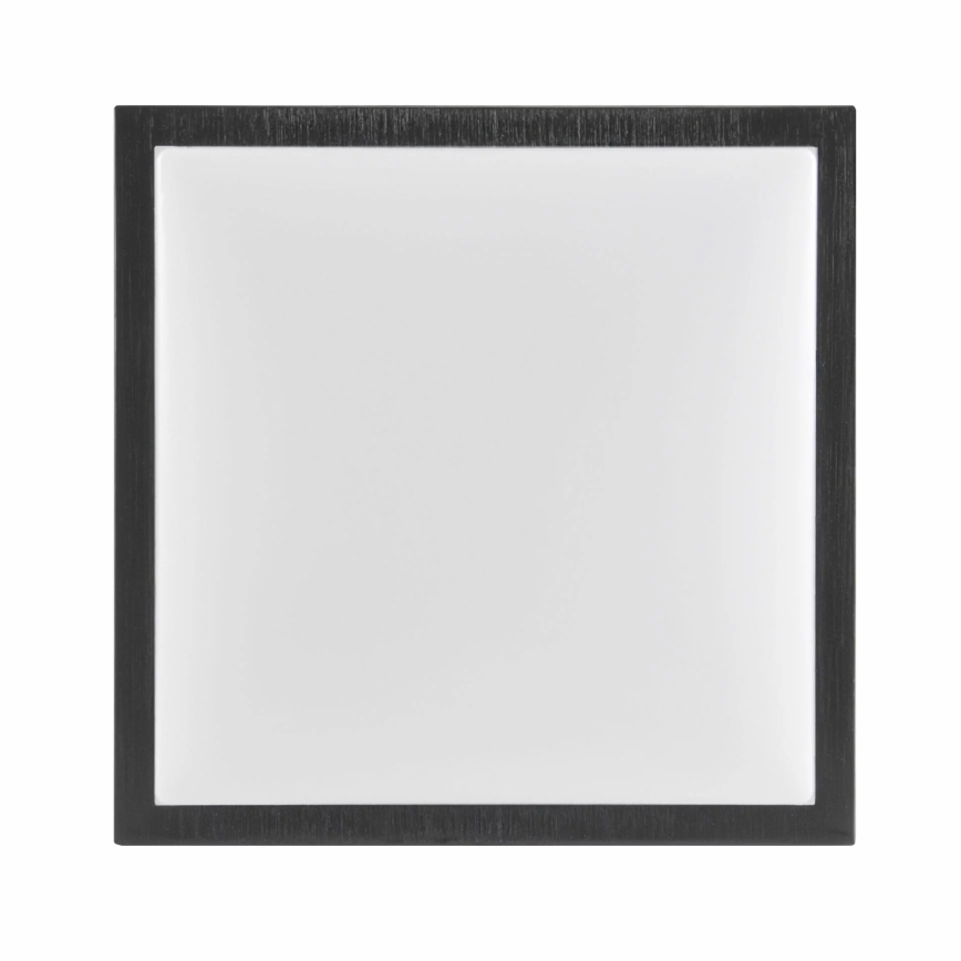 Stropní svítidlo KAZIMIERZ 2xE27/20W/230V 29,5x29,5 cm černá