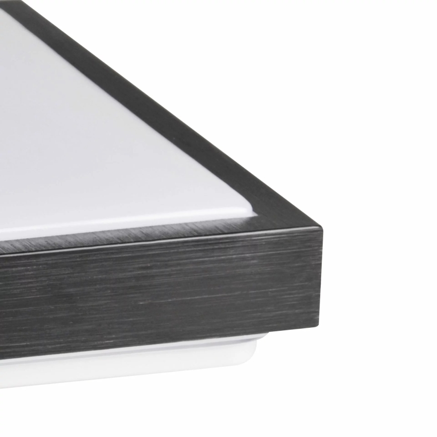 Stropní svítidlo KAZIMIERZ 2xE27/20W/230V 29,5x29,5 cm černá