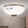 Stropní svítidlo LANDHAUS 1xE27/60W/230V pr. 21 cm bronz/bílá