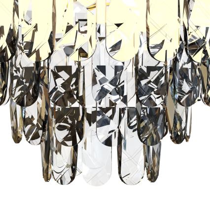 Stropní svítidlo LUXURIA 9xE14/40W/230V pr. 48 cm zlatá