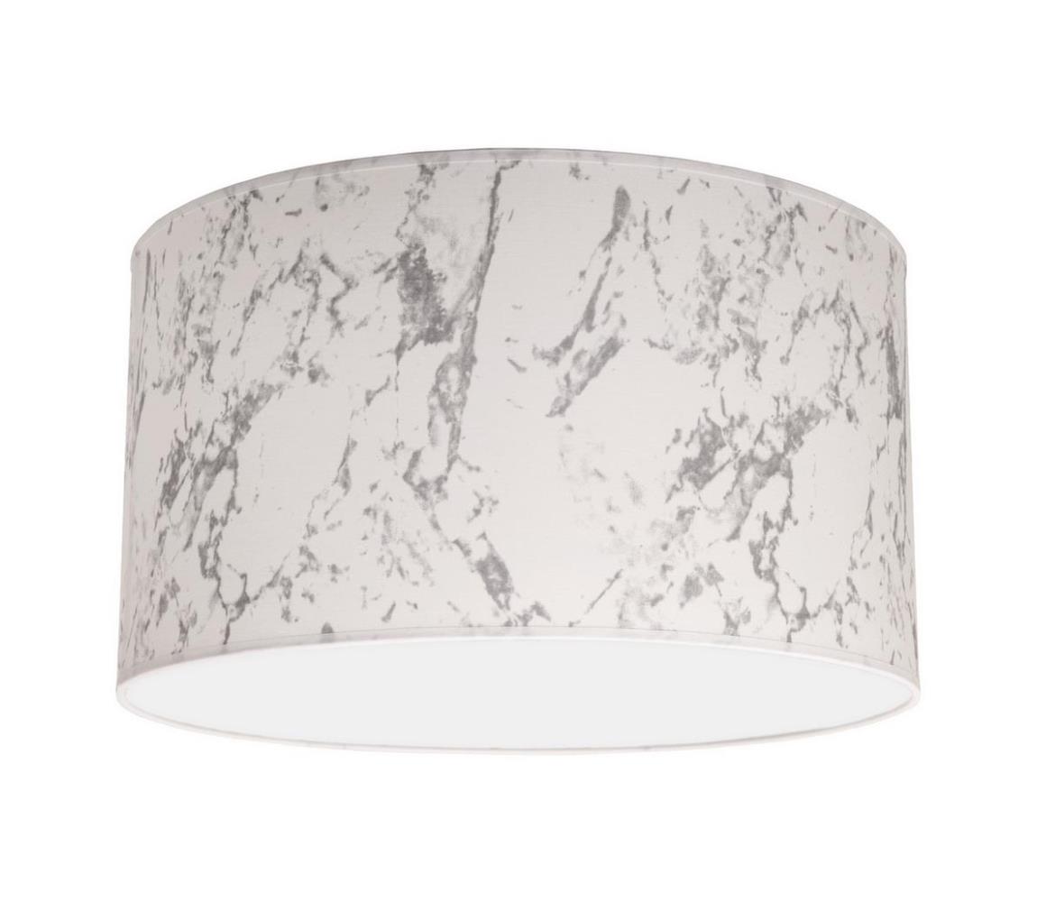 Duolla Stropní svítidlo MARBLE 1xE27/40W/230V bílá/šedá DU80412