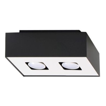 Stropní svítidlo MONO 2 2xGU10/40W/230V