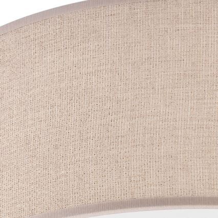 Stropní svítidlo MONTE 1xE27/60W/230V pr. 35 cm hnědá