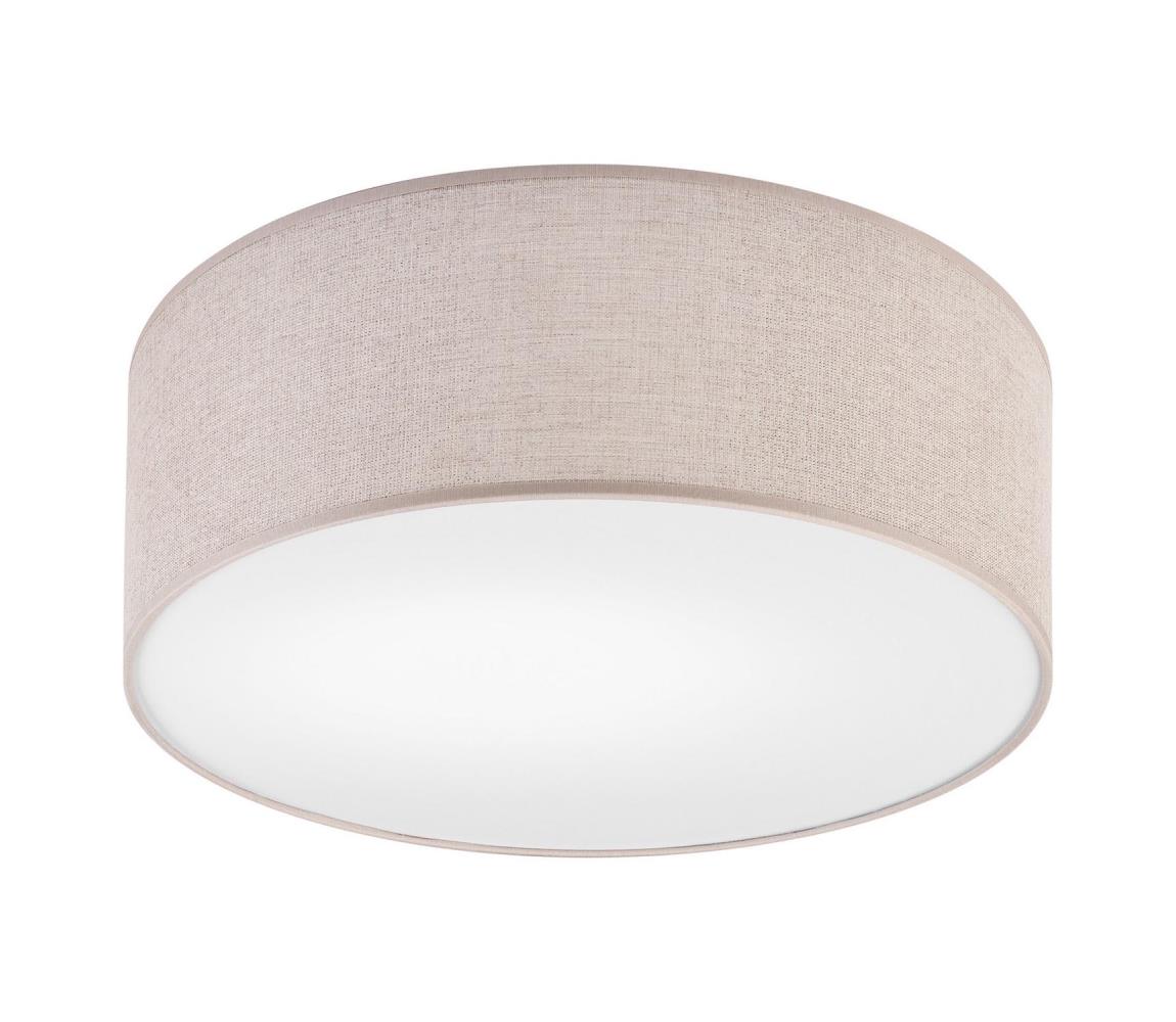 Lamkur Stropní svítidlo MONTE 1xE27/60W/230V pr. 35 cm šedá LA46648