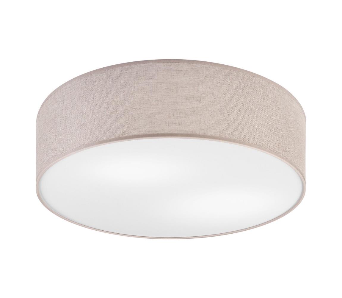 Lamkur Stropní svítidlo MONTE 2xE27/60W/230V stříbrná LA46662