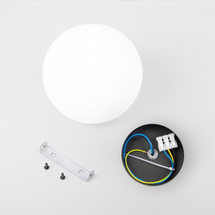 Stropní svítidlo MOONLIGHT 1xE27/15W/230V pr. 16 cm černá