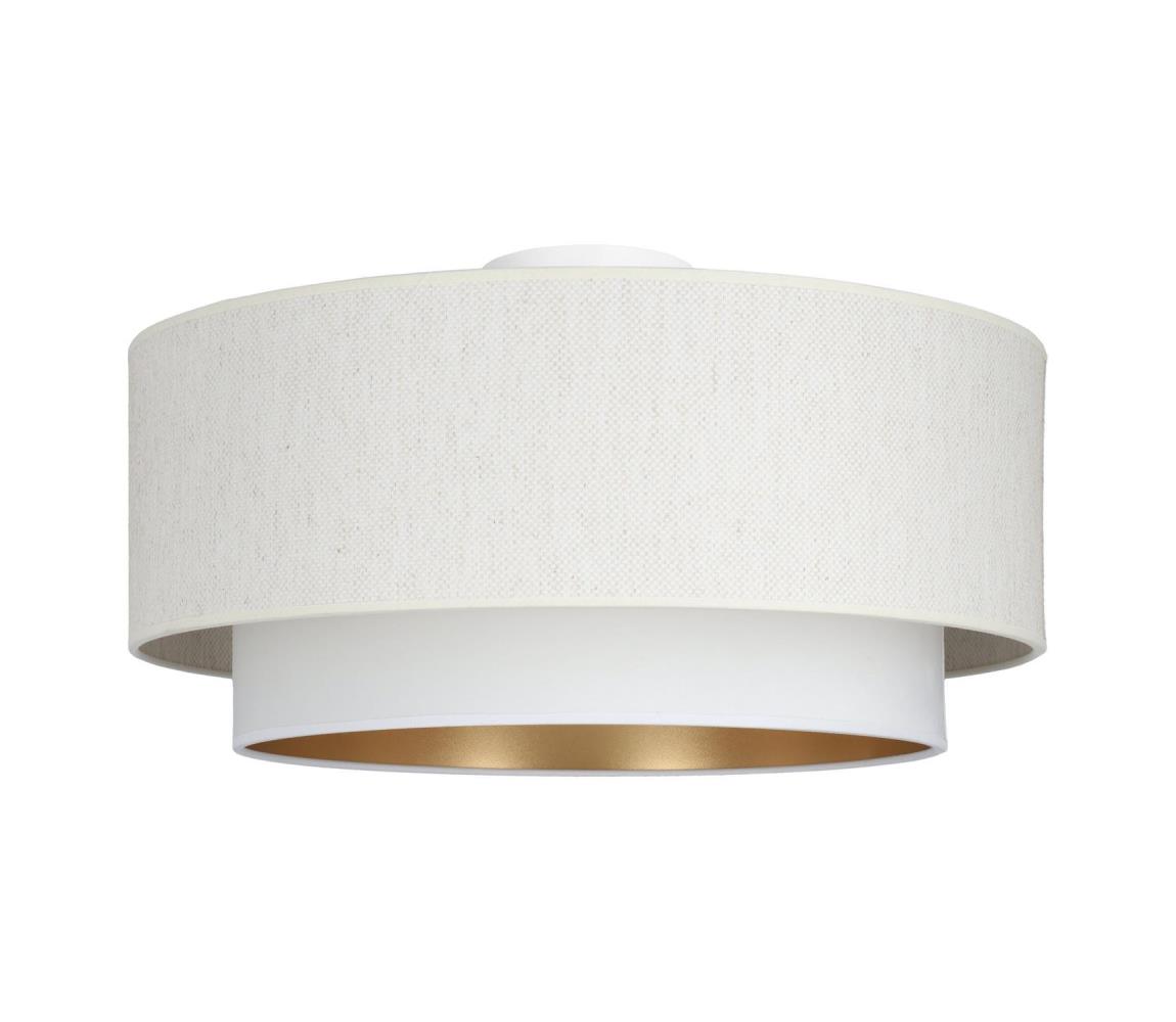 Stropní svítidlo NATIA 1xE27/60W/230V pr. 45 cm bílá H0200 – Alasans