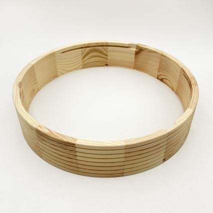 Stropní svítidlo NATURAL MODERN 2xE27/15W/230V pr. 37,5 cm borovice