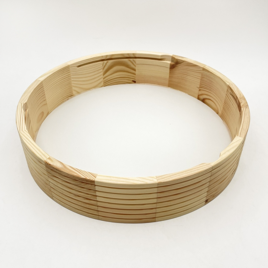 Stropní svítidlo NATURAL MODERN 2xE27/15W/230V pr. 37,5 cm borovice