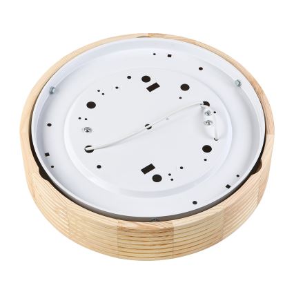 Stropní svítidlo NATURAL MODERN 2xE27/15W/230V pr. 37,5 cm borovice