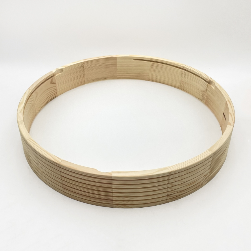 Stropní svítidlo NATURAL MODERN 3xE27/15W/230V pr. 47,5 cm borovice