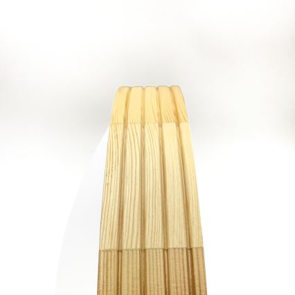 Stropní svítidlo NATURAL MODERN SLIM 2xE27/15W/230V pr. 37,5 cm borovice