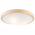 Stropní svítidlo NATURAL SLIM 3xE27/60W/230V pr. 47 cm borovice