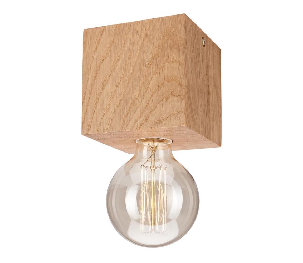 Lamkur Stropní svítidlo OAK 1xE27/60W/230V dub LA40813