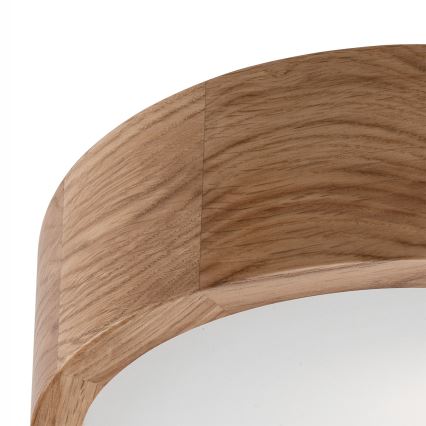 Stropní svítidlo OAK 1xE27/60W/230V dub ø 27,5 cm