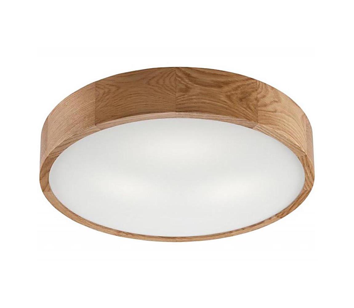 Lamkur Stropní svítidlo OAK 3xE27/60W/230V dub ø 47 cm LA38063