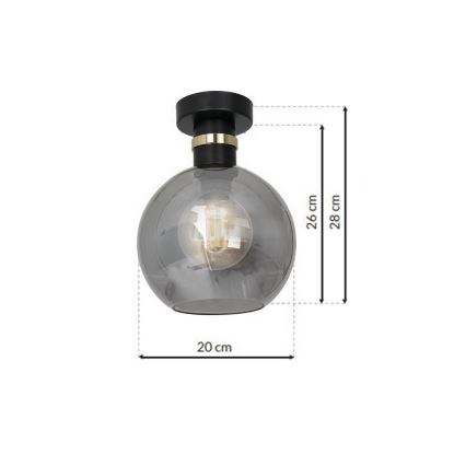 Stropní svítidlo OMEGA 1xE27/60W/230V
