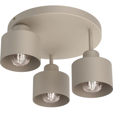 Stropní svítidlo PARKLA 3xE27/15W/230V béžová