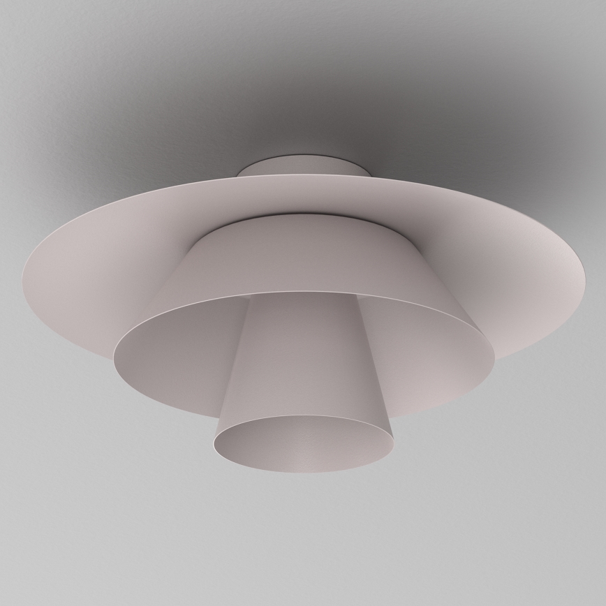 Stropní svítidlo PLATO 1xE27/15W/230V pr. 32 cm krémová
