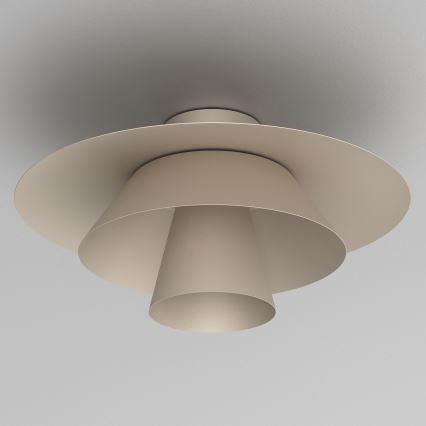 Stropní svítidlo PLATO 1xE27/15W/230V pr. 38 cm béžová