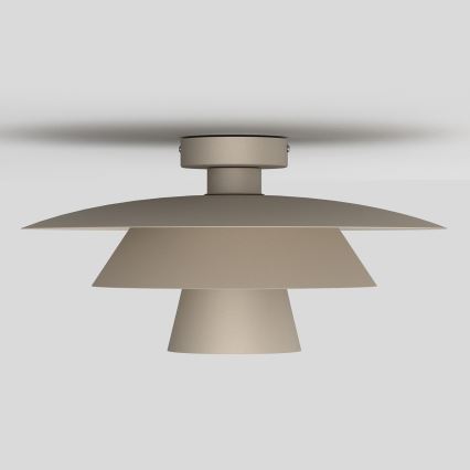 Stropní svítidlo PLATO 1xE27/15W/230V pr. 38 cm béžová