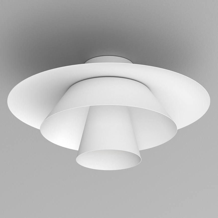 Stropní svítidlo PLATO 1xE27/15W/230V pr. 38 cm bílá